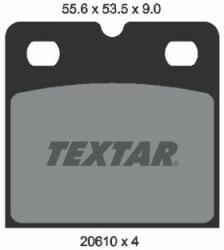 TEXTAR fékbetétkészlet, rögzítőfék TEXTAR 2061005