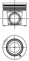 Kolbenschmidt dugattyú KOLBENSCHMIDT 40286600 (40286600)