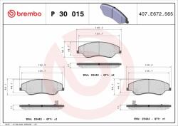 BREMBO BRE-P30015