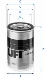 UFI olajszűrő UFI 23.130. 02