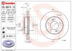 BREMBO Bre-09. B974.11 (09.b974.11)