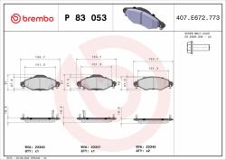 BREMBO BRE-P83053