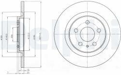 DELPHI Tarcza Ham. Fiat Ulysse (bg3741)