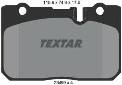 TEXTAR fékbetétkészlet, tárcsafék TEXTAR 2349901 (2349901)