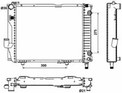 NRF hűtő, motorhűtés NRF 53030 (53030)