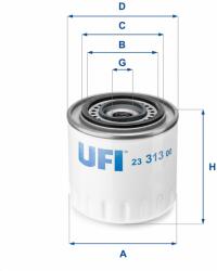 UFI olajszűrő UFI 23.313. 00