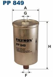 FILTRON Üzemanyagszűrő FILTRON PP 849