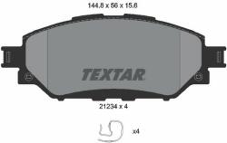 TEXTAR fékbetétkészlet, tárcsafék TEXTAR 2123401 (2123401)