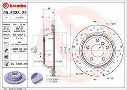 BREMBO Bre-09. B338.2x (09.b338.2x)