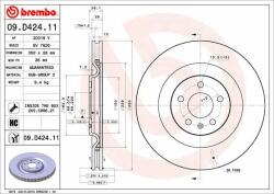 BREMBO Bre-09. D424.11 (09.d424.11)