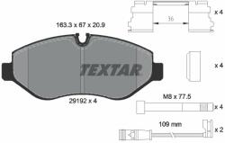 TEXTAR fékbetétkészlet, tárcsafék TEXTAR 2919202 (2919202)