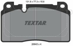 TEXTAR fékbetétkészlet, tárcsafék TEXTAR 2564302 (2564302)