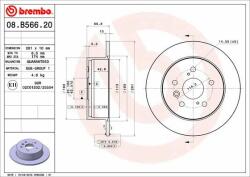 BREMBO féktárcsa BREMBO 08. B566.21 (08.B566.21)