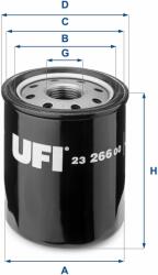 UFI olajszűrő UFI 23.266. 00