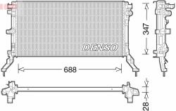 DENSO hűtő, motorhűtés DENSO DRM23039