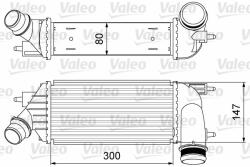 VALEO töltőlevegő-hűtő VALEO 818583 (818583)