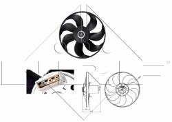 NRF ventilátor, motorhűtés NRF 47404 (47404)