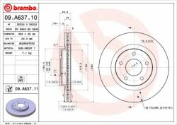 BREMBO Bre-09. A637.11 (09.a637.11)