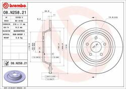 BREMBO Bre-08. N258.21 (08.n258.21)