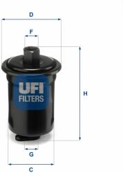UFI Üzemanyagszűrő UFI 31.712. 00