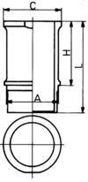 Kolbenschmidt hengerpersely KOLBENSCHMIDT 89584110