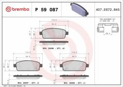 BREMBO Bre-p59087 (p 59 087)