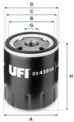 UFI olajszűrő UFI 23.439. 00