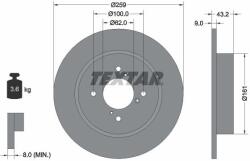 TEXTAR féktárcsa TEXTAR 92231403 (92231403)