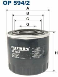 FILTRON olajszűrő FILTRON OP 594/2