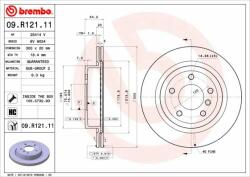 BREMBO féktárcsa BREMBO 09. R121.11 (09.R121.11)
