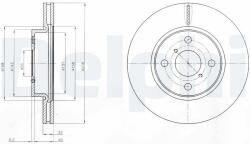 DELPHI Tarcza Ham. Yaris 06- (bg4116c)