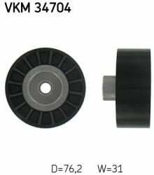 SKF Szíjtárcsa/vezetőgörgő, hosszbordás szíj SKF VKM 34704 (VKM 34704)