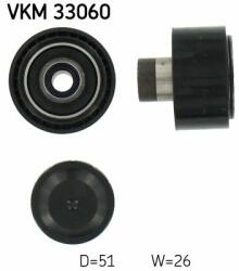 SKF Szíjtárcsa/vezetőgörgő, hosszbordás szíj SKF VKM 33060 (VKM 33060)
