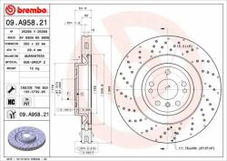 BREMBO Bre-09. A958.21 (09.a958.21)