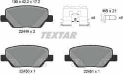 TEXTAR fékbetétkészlet, tárcsafék TEXTAR 2244901 (2244901)