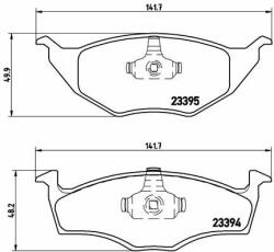 BREMBO Bre-p85055 (p 85 055)