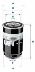 UFI Üzemanyagszűrő UFI 24.122. 00