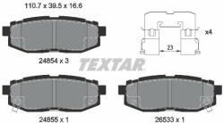 TEXTAR fékbetétkészlet, tárcsafék TEXTAR 2485401 (2485401)
