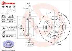 BREMBO Bre-09. A818.11 (09.a818.11)