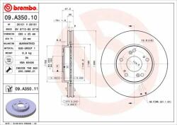 BREMBO Bre-09. A350.11