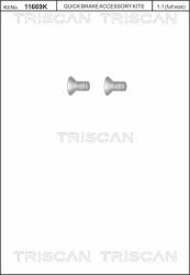 TRISCAN Csavarkészlet, féktárcsa TRISCAN 8105 116010