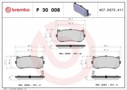BREMBO BRE-P30008