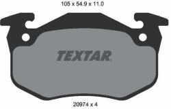 TEXTAR fékbetétkészlet, tárcsafék TEXTAR 2097401 (2097401)