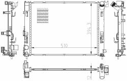 NRF hűtő, motorhűtés NRF 550038 (550038)
