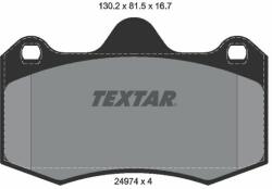 TEXTAR fékbetétkészlet, tárcsafék TEXTAR 2497401 (2497401)