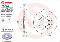 BREMBO Bre-09. A302.11 (09.a302.11)