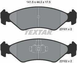 TEXTAR fékbetétkészlet, tárcsafék TEXTAR 2310101 (2310101)