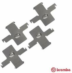 BREMBO tartozékkészlet, tárcsafékbetét BREMBO A 02 290 (A 02 290)