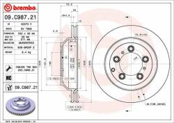 BREMBO Bre-09. C987.21 (09.c987.21)