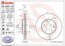 BREMBO Bre-09.8304. 21 (09.8304.21)